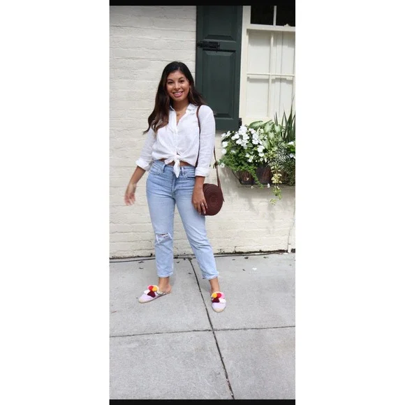 Soludos Womens Pom Pom Tassel Espadrille Mules Lilac Purple Canvas Flats Size 8 - Picture 5 of 5